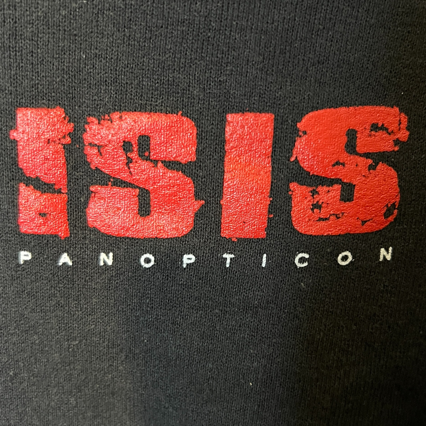 Isis The Band - Panopticon Hooded Zip up Sweatshirt Size M Vintage 2004