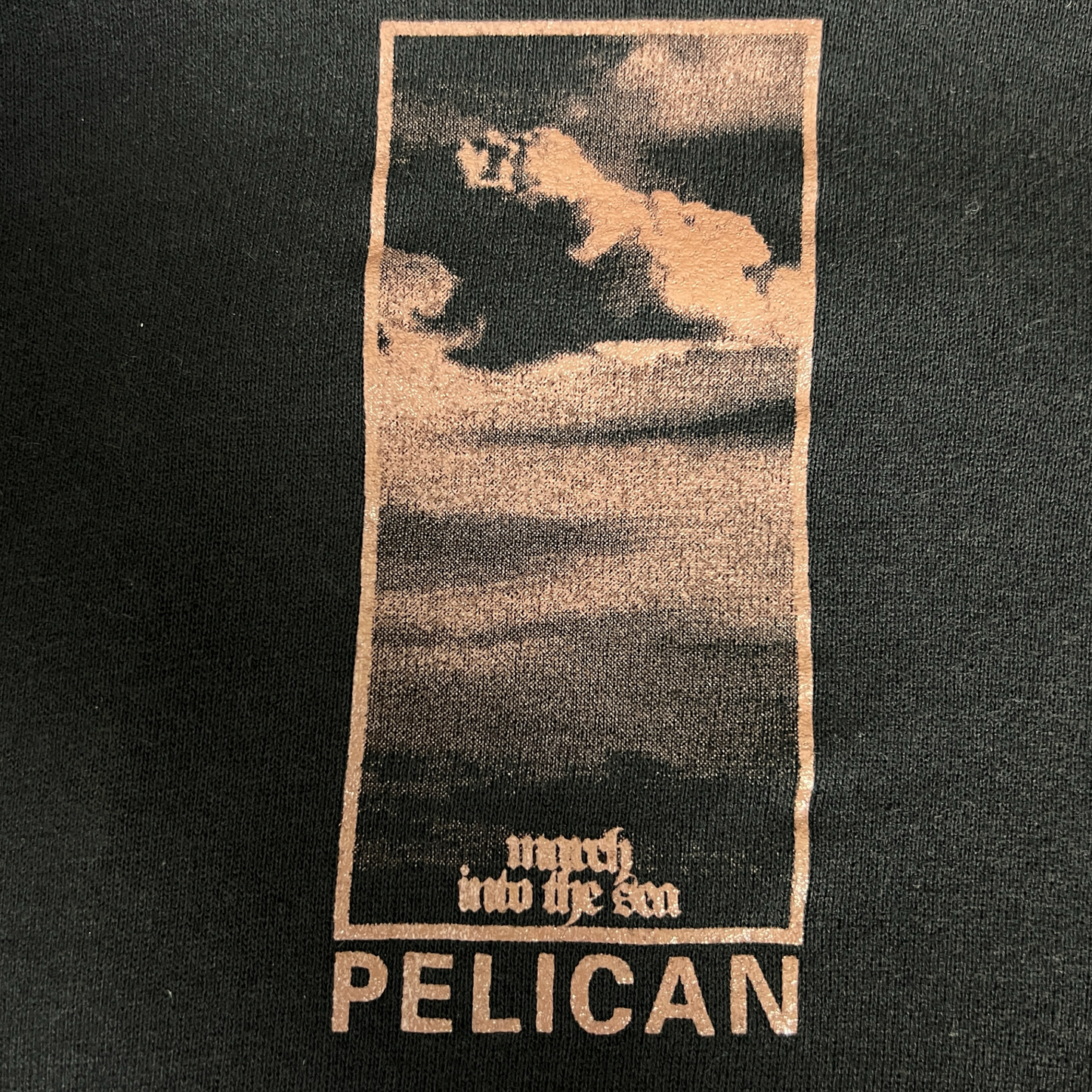 Pelican Band March Into The Sea Pullover Hoodie Size M Hydra Head 2005
