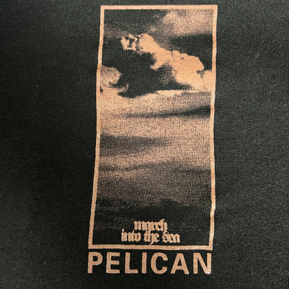 Pelican Band March Into The Sea Pullover Hoodie Size M Hydra Head 2005