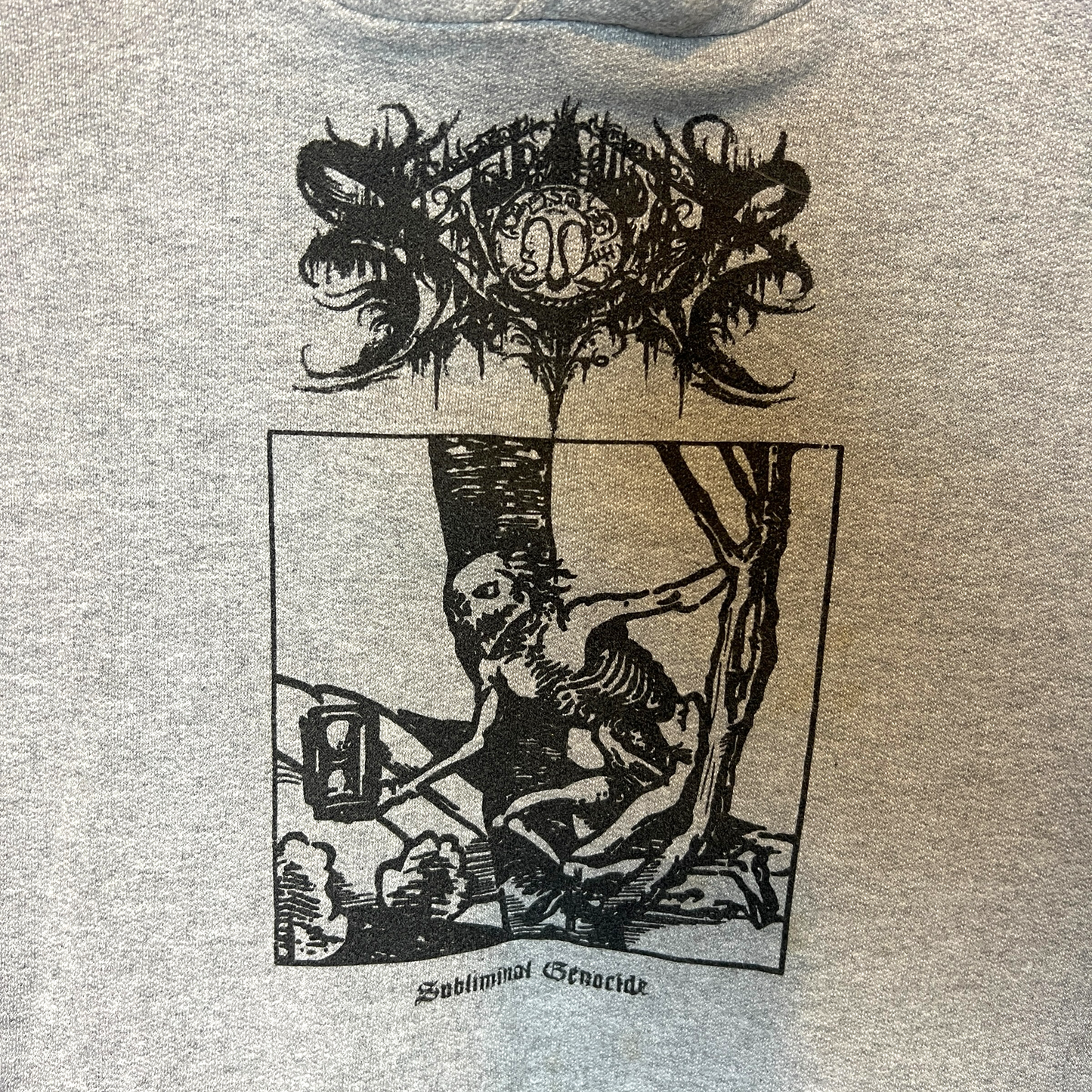 Xasthur - Subliminal Genocide Pullover Hoodie Size L Hydra Head 2006
