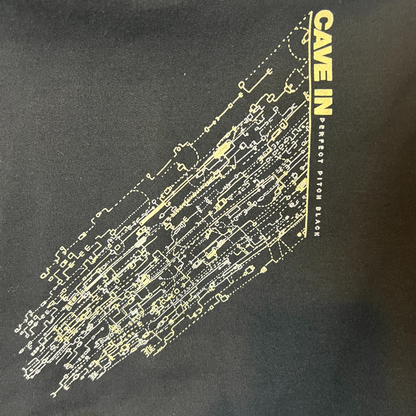 Cave In - Perfect Pitch Black Pullover Hoodie Size L Hydra Head 2005