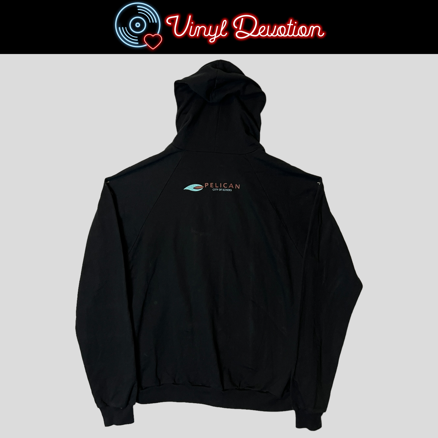 Pelican Band City Of Echoes Zip up Hoodie Size L Hydra Head 2007
