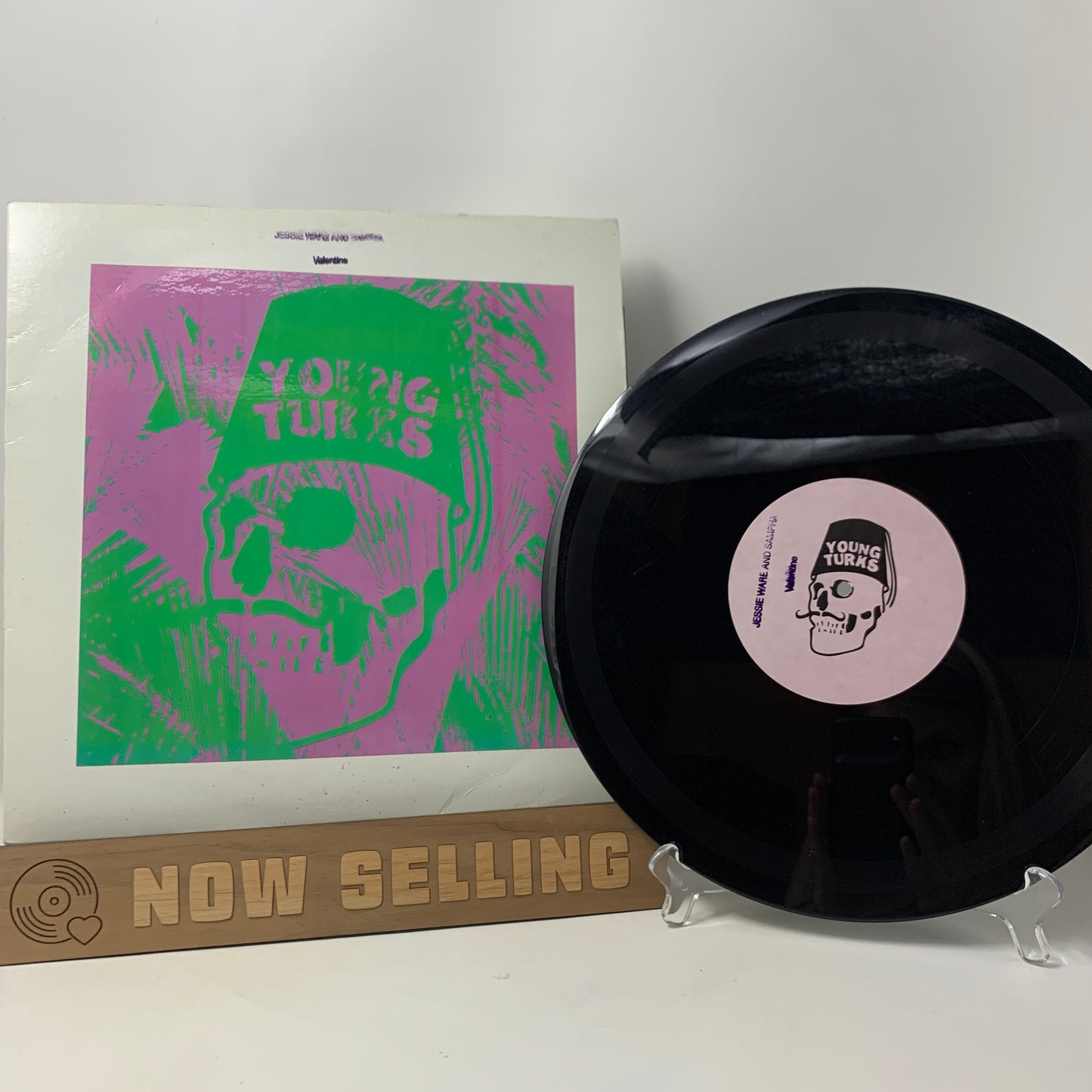 Jessie Ware + Sampha - Valentine Vinyl Single Lathe Cut RARE Young Turks