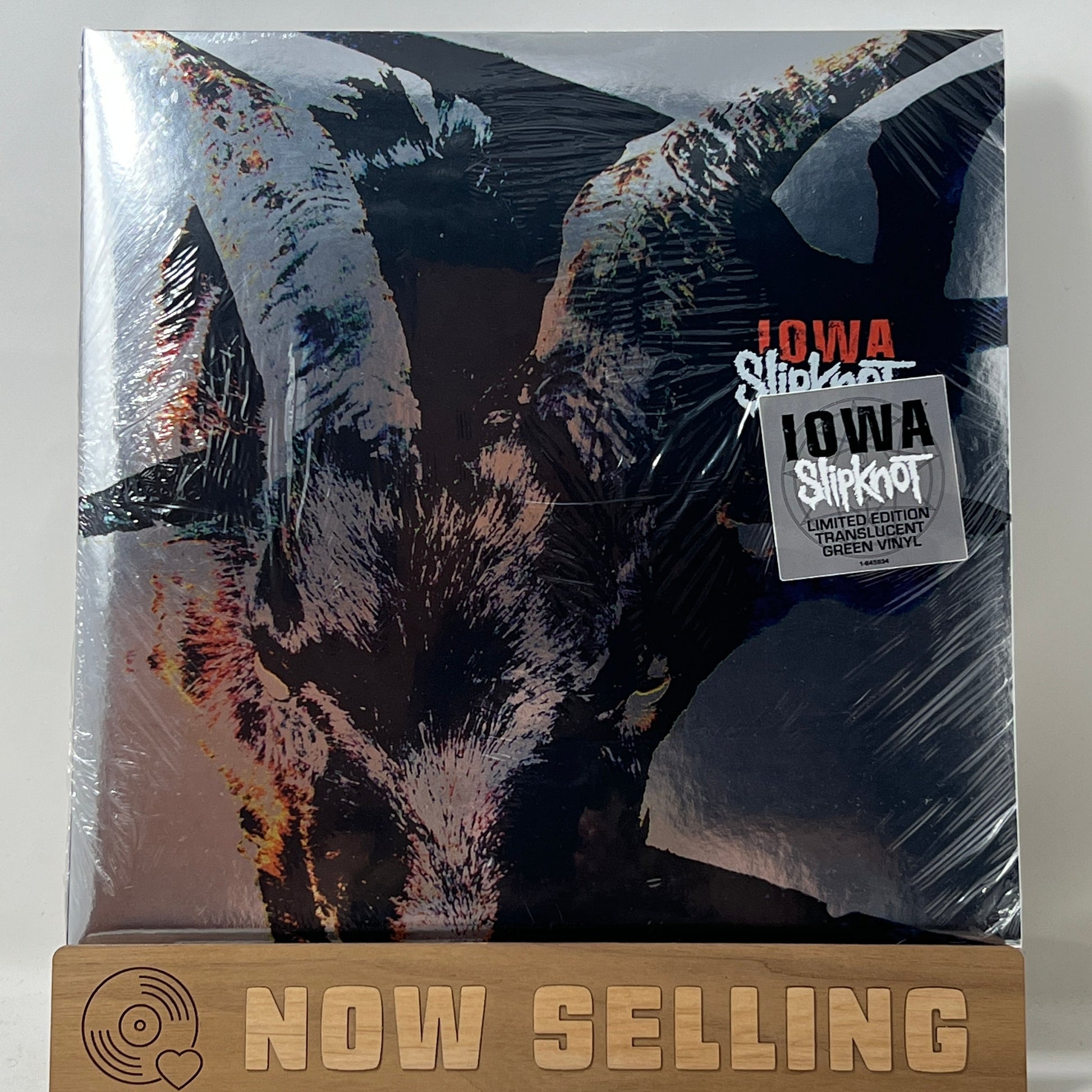 At læse Himmel Mauve Slipknot - Iowa Vinyl LP Green Translucent Reissue SEALED – Vinyl Devotion