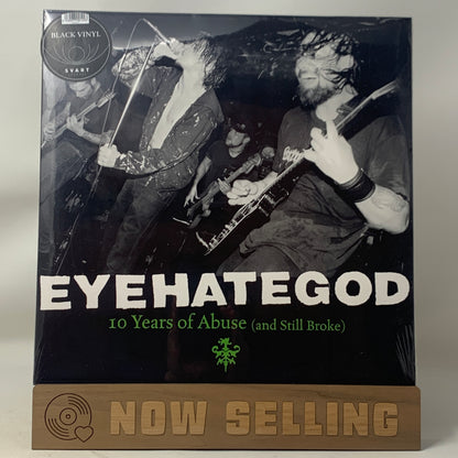 EyeHateGod - 10 Years Of Abuse (And Still Broke) Vinyl LP Black SEALED