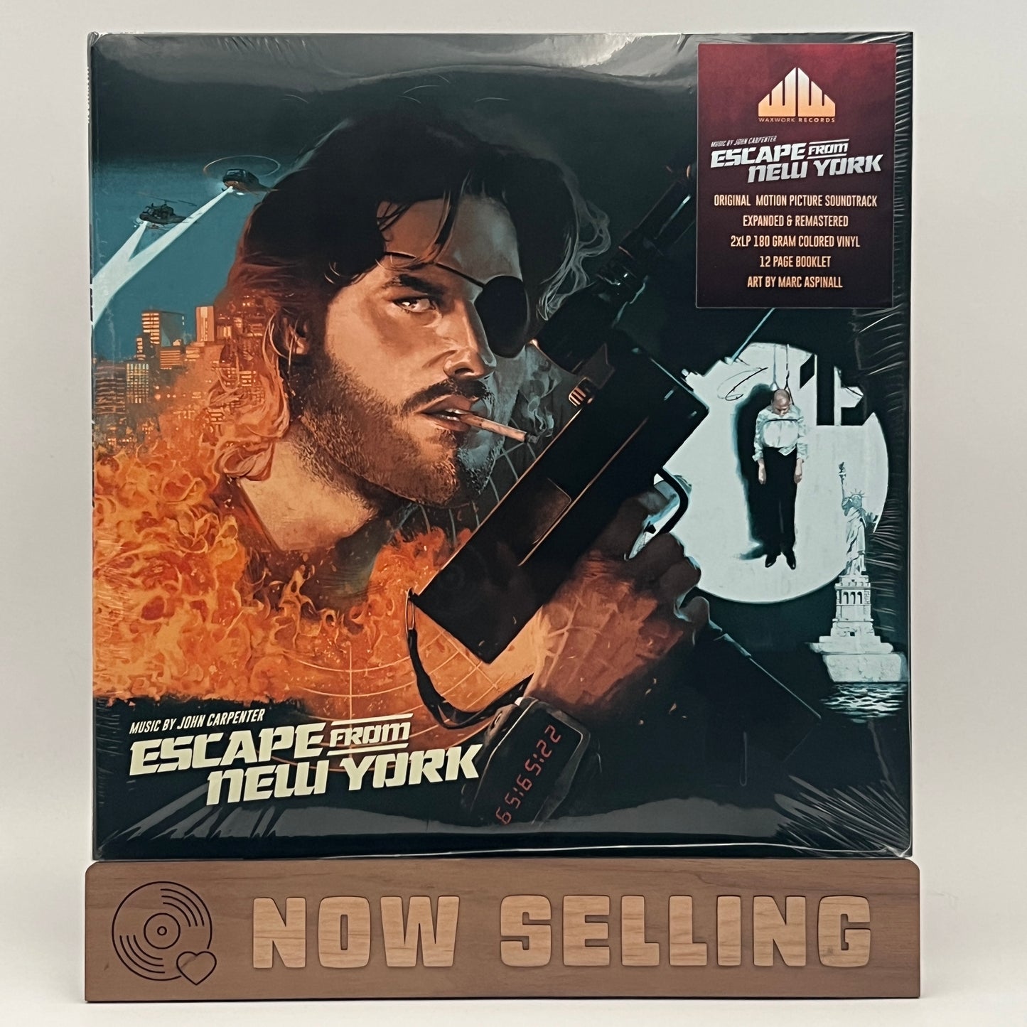 John Carpenter - Escape From New York Vinyl LP Orange / Blue Splatter SEALED