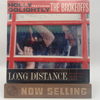 Holly Golightly Featuring The Brokeoffs - Long Distance Vinyl LP Clear/Orange Splatter