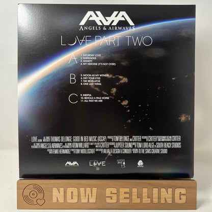 Angels & Airwaves - Love Album Parts One & Two Vinyl  LP Green / Purple /500