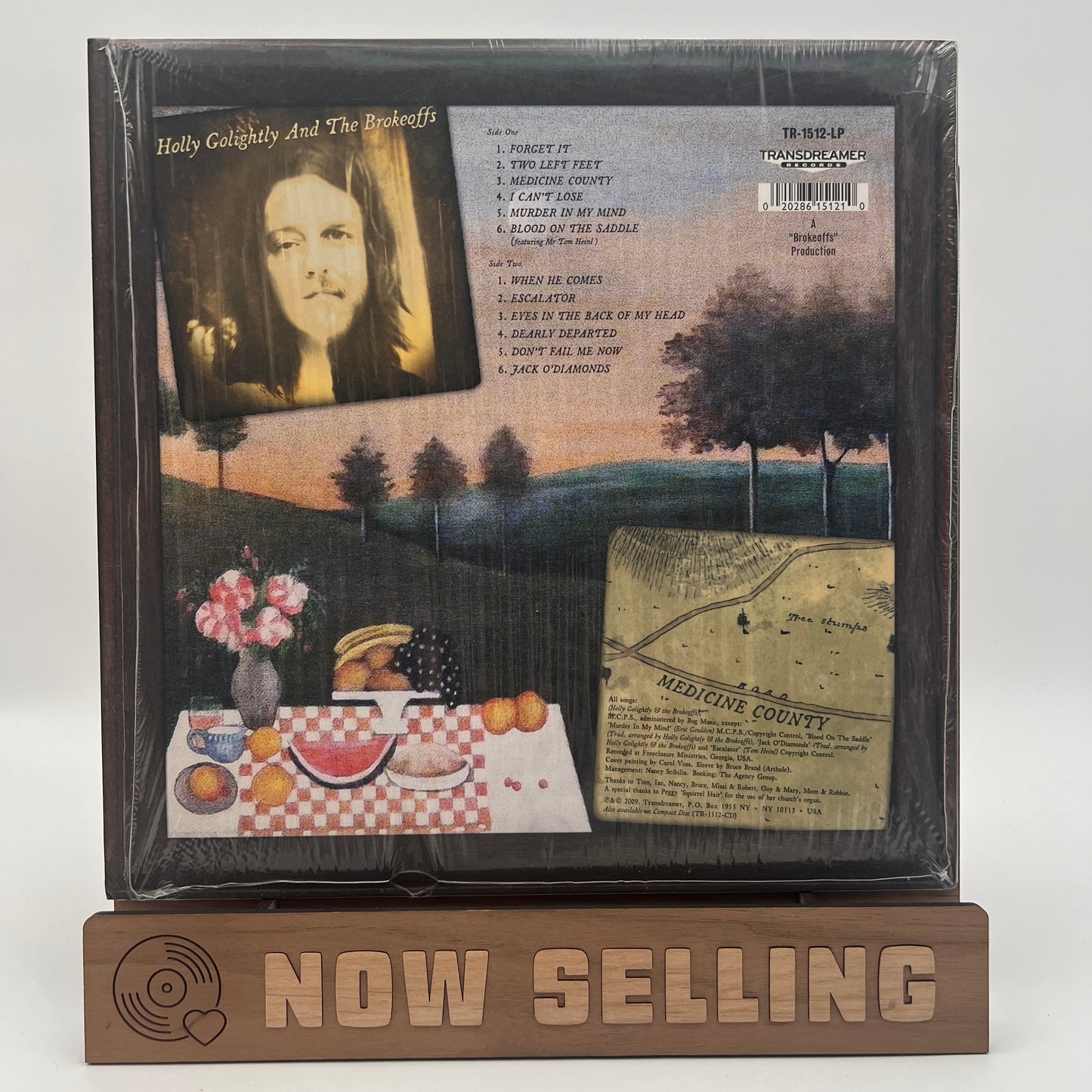 Holly Golightly And The Brokeoffs - Medicine County Vinyl LP Green/Pink/Black Splatter