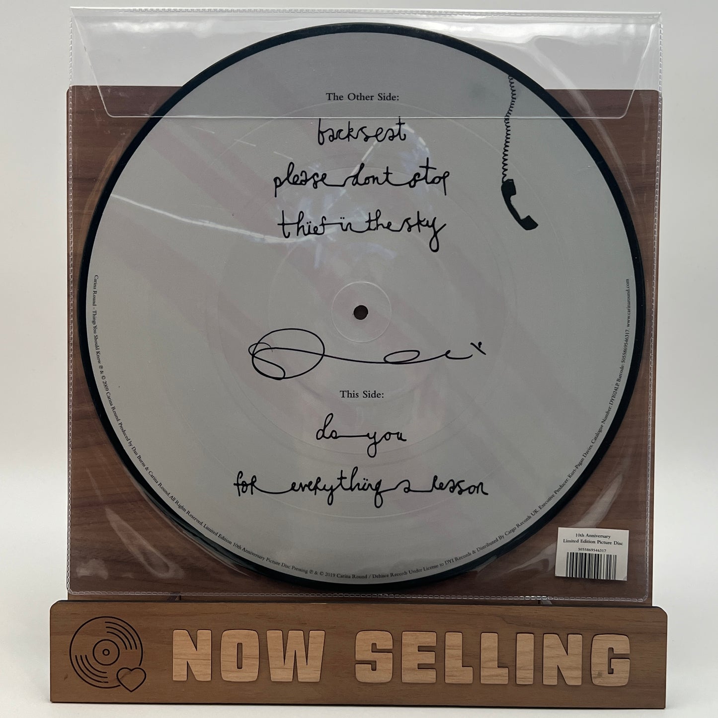 Carina Round - Things You Should Know Vinyl LP Picture Disc SIGNED