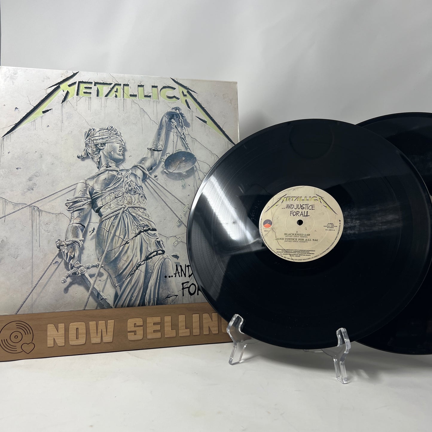Metallica - ...And Justice For All Vinyl LP Original 1st Press Elektra 9 60812-1