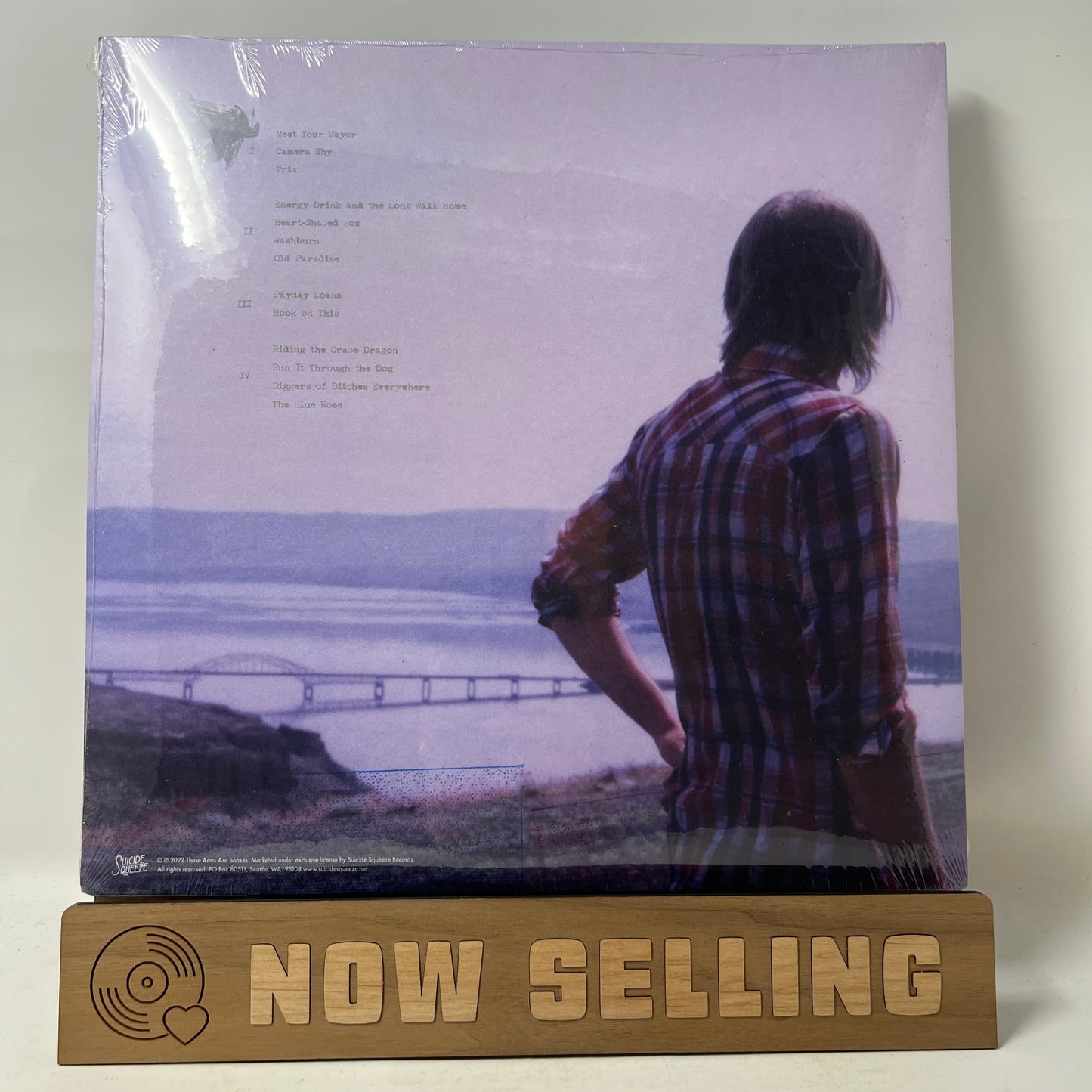 These Arms are Snakes - Duct Tape & Shivering Crows Vinyl LP Hungover Splatter