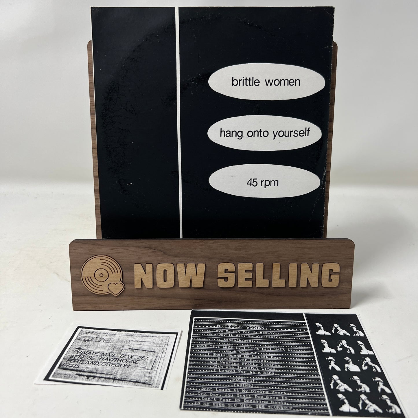 Glass Candy And The Shattered Theatre - Brittle Women Vinyl 7" Chromatics