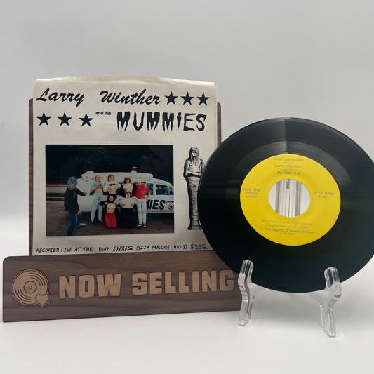 Larry Winther And His Mummies Vinyl 7" Color Photo