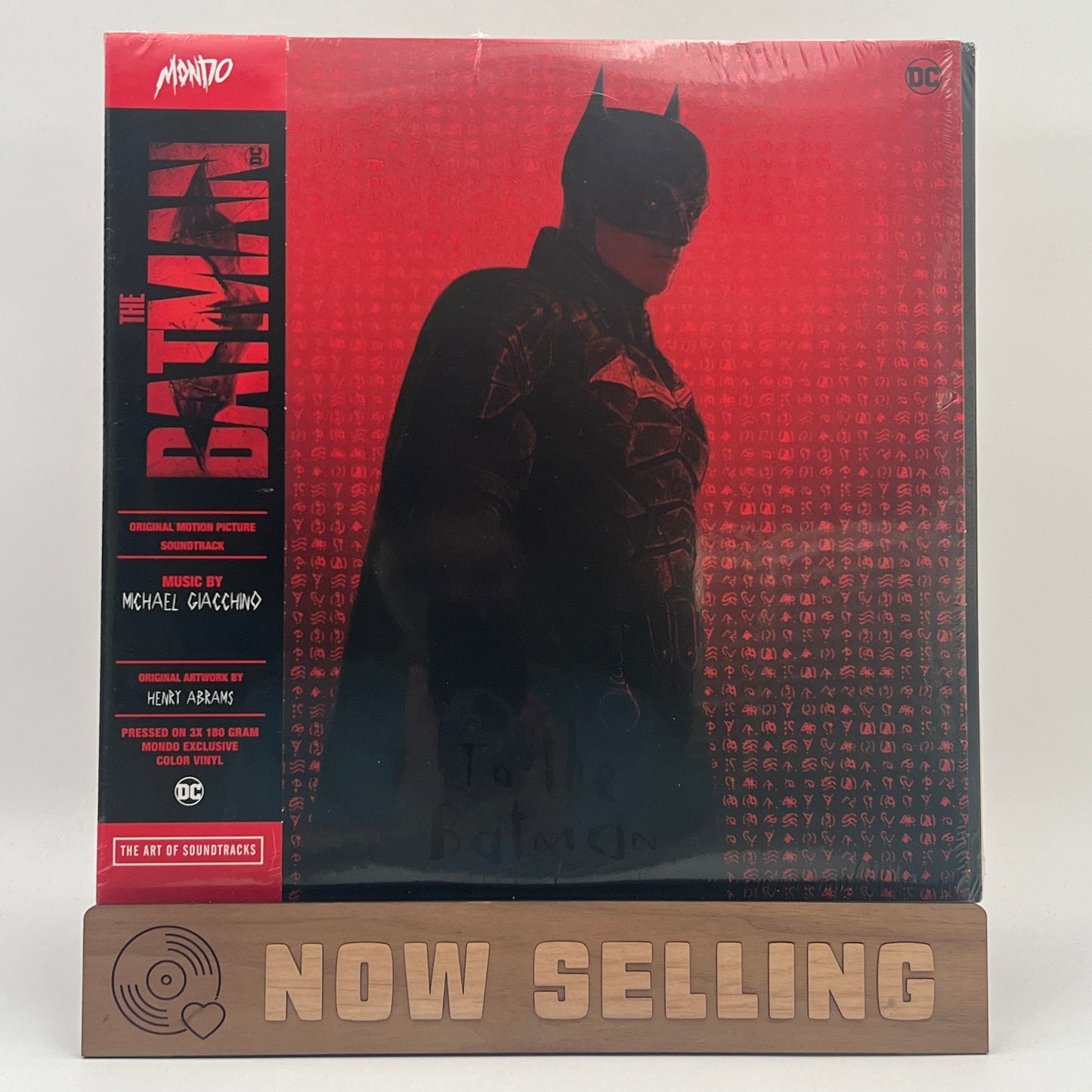 The Batman Soundtrack Vinyl LP Splatter SEALED Michael Giacchino