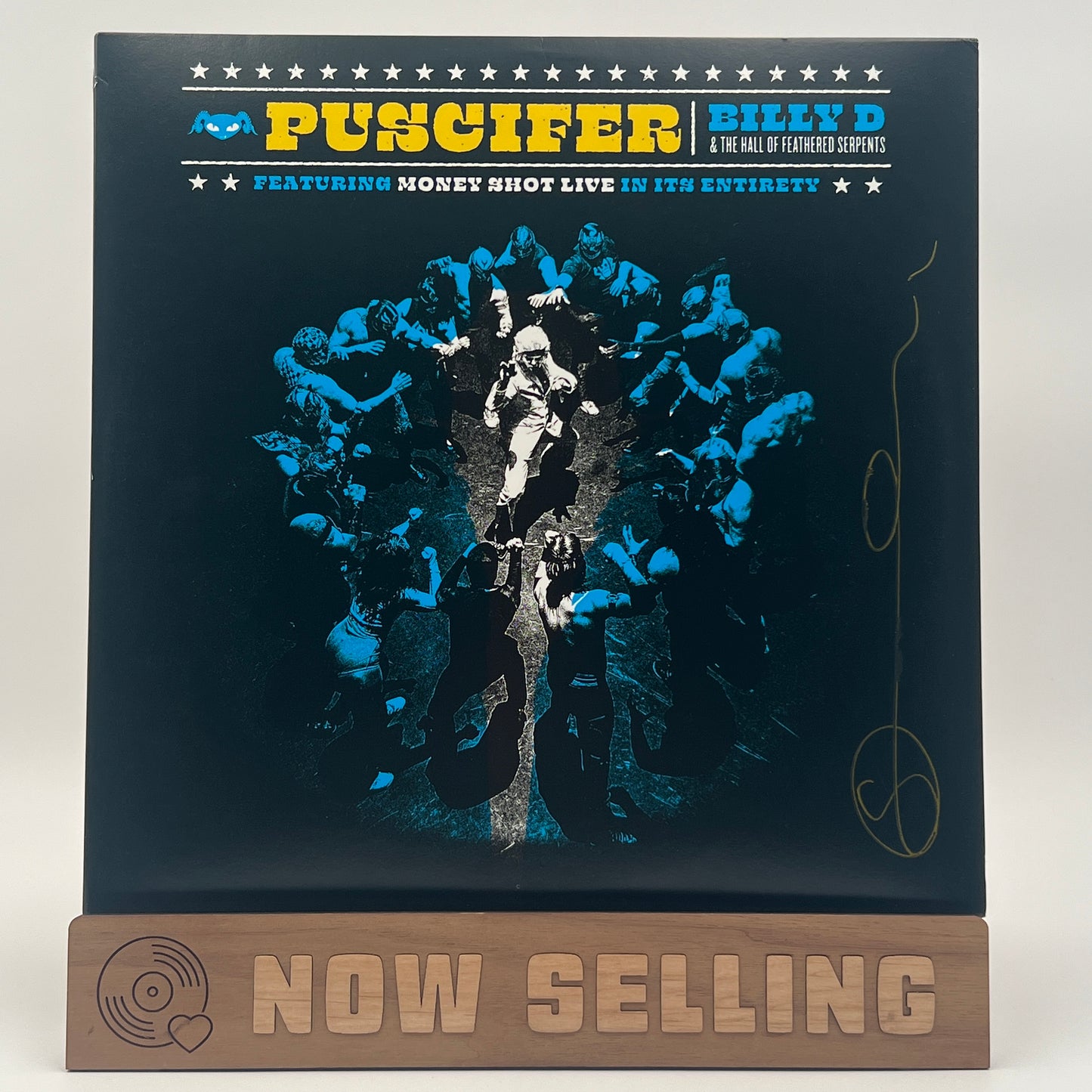 Puscifer - Billy D & The Hall Of Feathered Serpents Money Shot Live Signed by Carina
