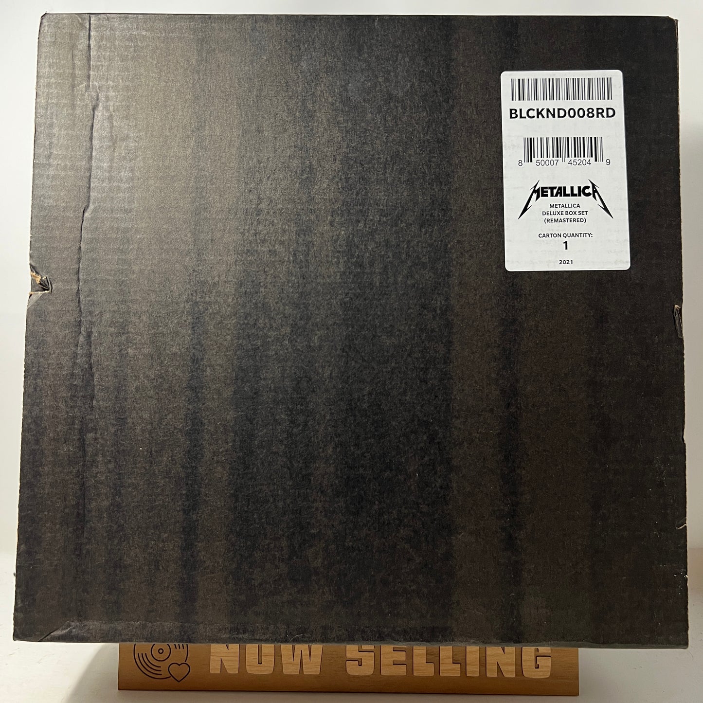 Metallica Self Titled Black Album Vinyl LP Deluxe Box Set Numbered SEALED