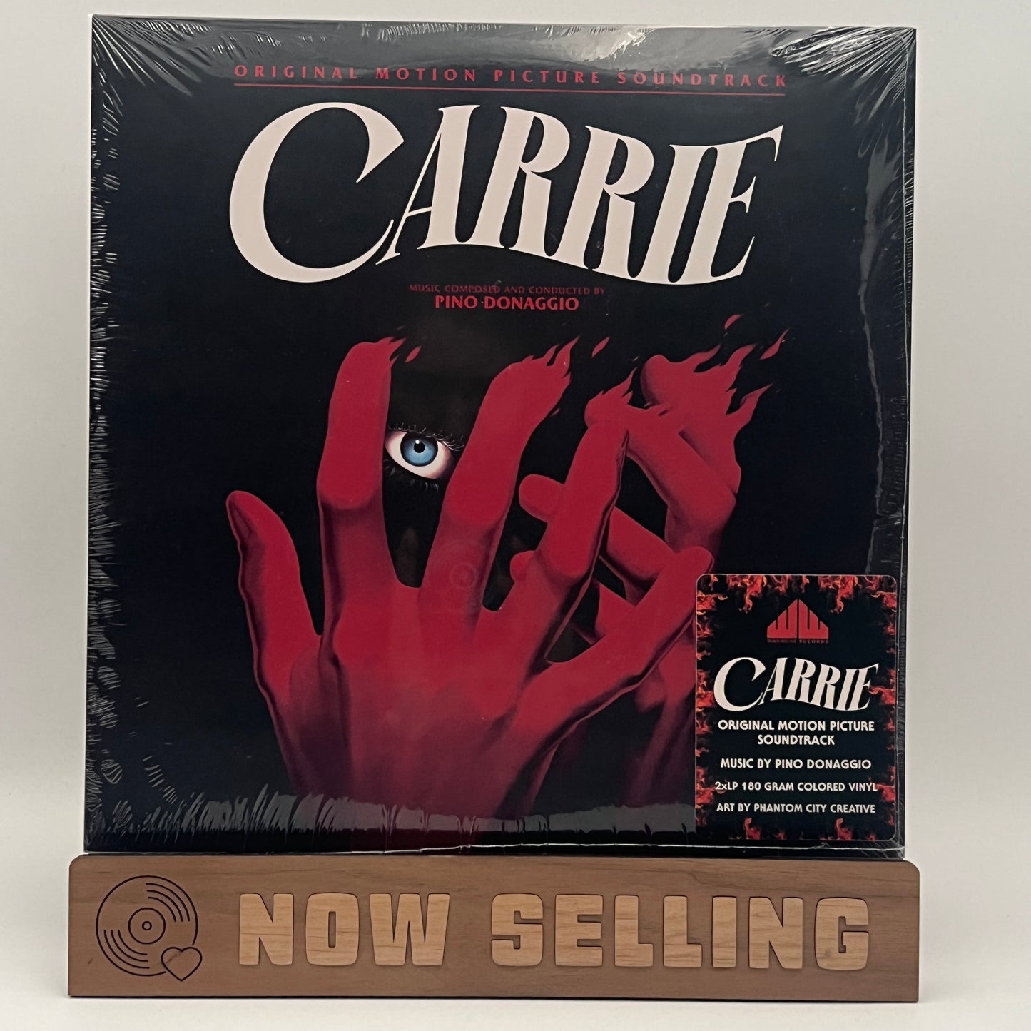Carrie Soundtrack Vinyl LP Red / Orange Swirl SEALED Waxwork