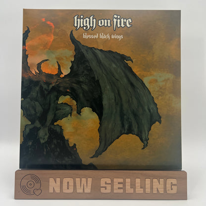 High On Fire - Blessed Black Wings Vinyl LP Swamp Green Numbered VMP